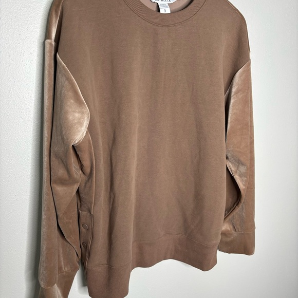 Athleta Retroplush Velvet Crewneck Sweatshirt small - Picture 3 of 7